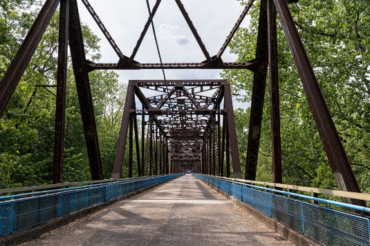 Chain of Rocks Bridge bei St. Louis