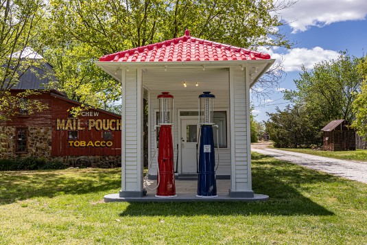 Freilichtmuseum Red Oak an Route 66 in Missouri
