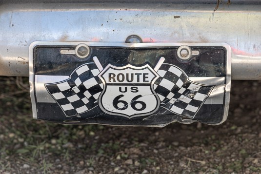 Route 66 - Nummernschild
