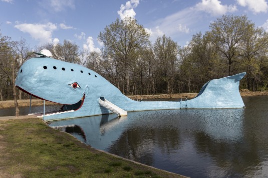 Blue Whale Swimming Park bei Cartoosa an Route 66 in Oklahoma