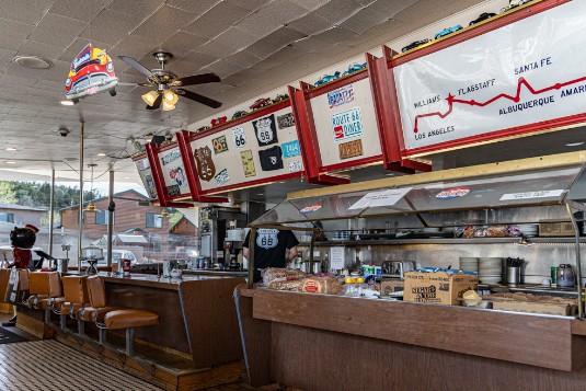 Route 66-Diner in Wiliams